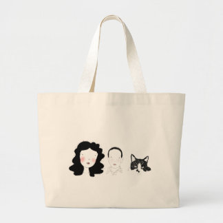 Famille - design de caractère minimal grand sac fo