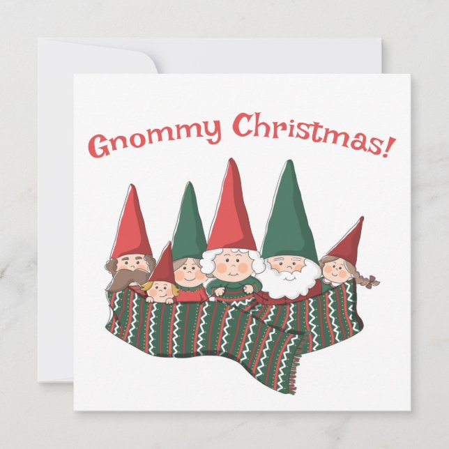 Famille Gnomes - Carte (Devant)