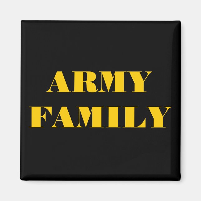 Famille Magnet Army (Devant)