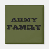 Famille Magnet Army