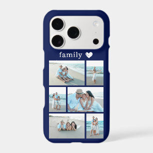 Famille Moderne 6 Photo Bleu Marine