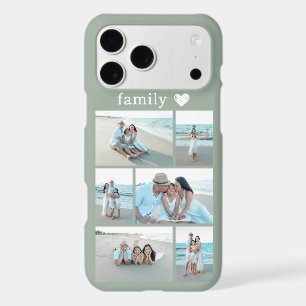 Famille Moderne 6 Photo Vert Sauge