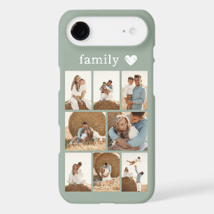 Famille Moderne 8 Photo Vert Sauge