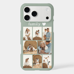 Famille Moderne 8 Photo Vert Sauge