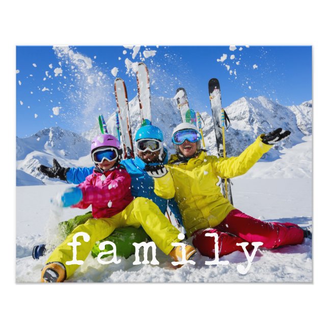 FAMILLE ou votre titre Photographie (Devant)