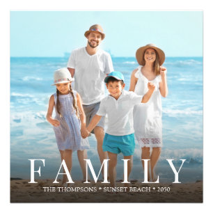Famille photo moderne simple minimaliste personnal