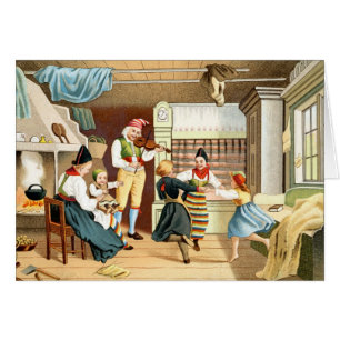 Famille scandinave traditionnelle