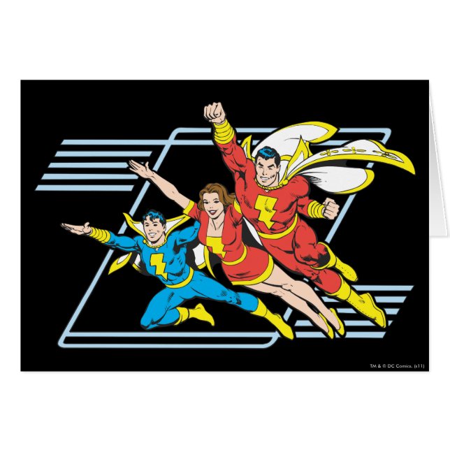 Famille SHAZAM (Devant horizontal)