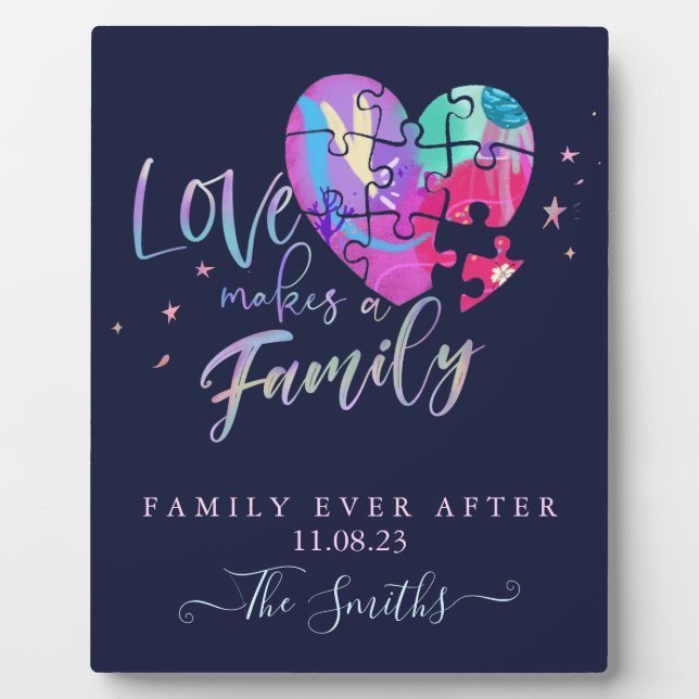 Famille toujours après la plaque (Devant)