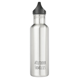 Familles en plein air Bouteille d'eau non contamin