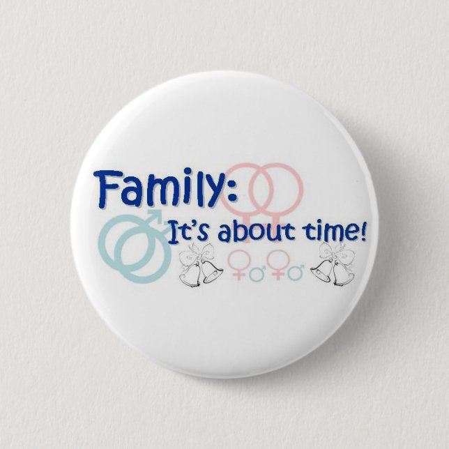 Familly-It's About Time pin (Front)