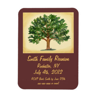 Familly Reunion - Save the Date, Invitation Magnet