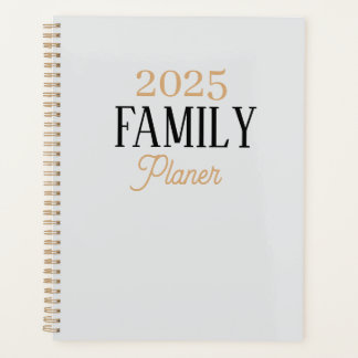 Family 2025 Planner