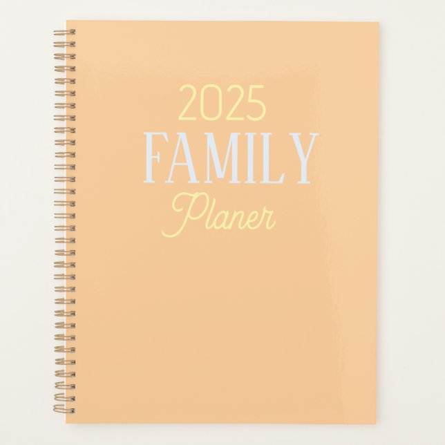 Family 2025 Planner (Front)