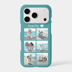 Family 6 Photo Teal