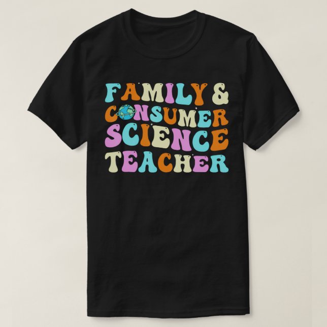 Family and Consumer Science Facs Teacher Back To S T-Shirt (Design Front)