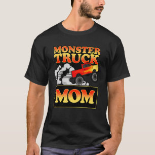 Family Apparel Mom Of The Birthday Boy Monster Tru T-Shirt