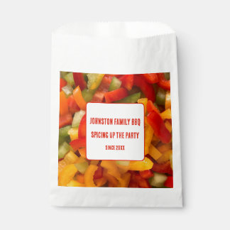 Family BBQ Spice Up The Party Summer Cookout Favour Bag