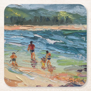 Family Beach coaster from Hawaii