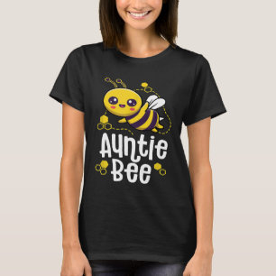 Family Bee Auntie Aunt Birthday First Bee Day Out T-Shirt