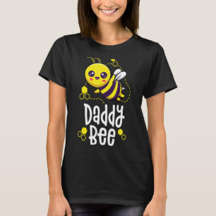 Family Bee Dad Daddy First Bee Day Outfit Birthday T-Shirt