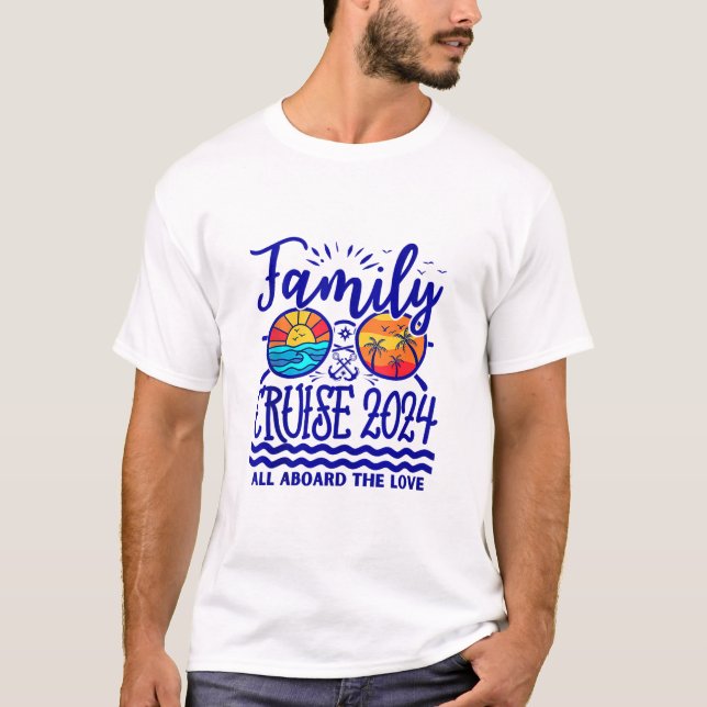 Family Birthday Cruise T-Shirt (Front)