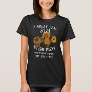 Family Birthday Party Tshirt Reunion Retired 2024