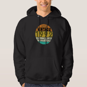 Family Birthday Retro Vintage Graphic 30th Birthd Hoodie