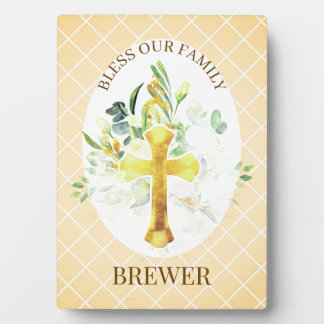 Family Blessing Christian Gift Plaque