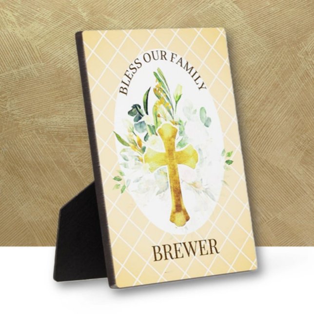 Family Blessing Christian Gift Plaque (Creator Uploaded)