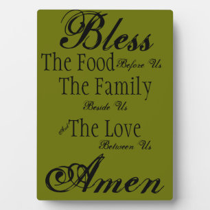 Family Blessing Plaque