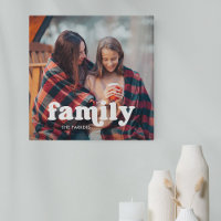 Family | Boho Text Overlay with Photo