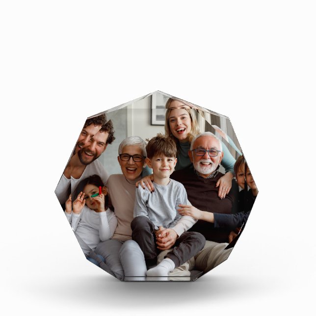 Family Bonding Moment Acrylic Photo Block (Front)