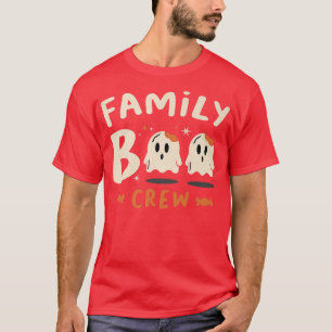 Family Boo Crew Kids Boys Girls Children Halloween T-Shirt
