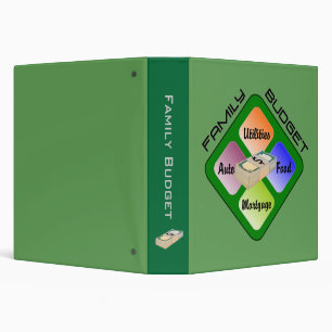Family Budget Records Organization Binder