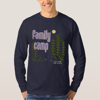 Family Camp 2023 T-shirt adulte à manches longues