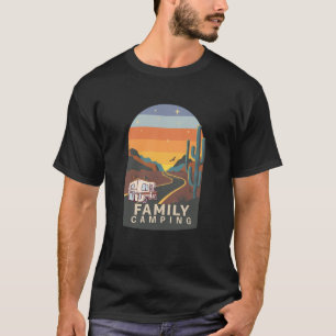 Family Camping Fun Adventure Outdoors Campervan Na T-Shirt