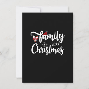 Family Christmas 2022 Invitation