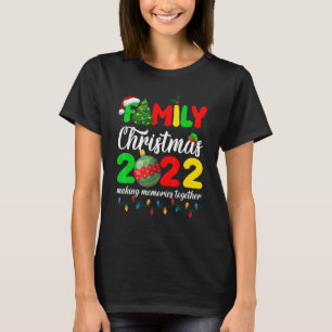 Family Christmas 2022 Matching Outfit Squad Santa  T-Shirt