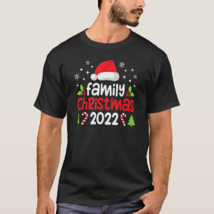 Family Christmas 2022 Matching Santa Elf Squad 2 T-Shirt