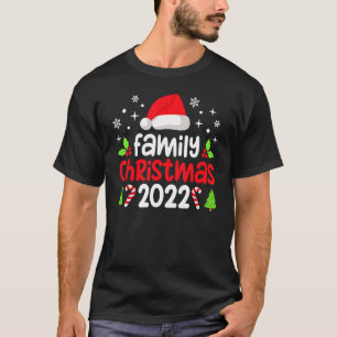 Family Christmas 2022 Matching Squad Santa Elf 7 T-Shirt