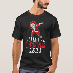 Family Christmas 2023 Matching Squad Santa Elf 3 T-Shirt