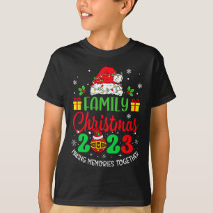 Family Christmas 2023 Matching Squad Team Santa Xm T-Shirt