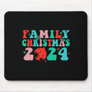 Family Christmas 2024 Christmas Squad Xmas Matchin Mouse Pad