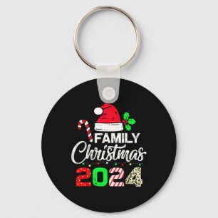 Family Christmas 2024 For Familys Matching Xmas Fa Keychain