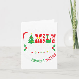 Family Christmas 2024 Funny Xmas Family Matching P Card