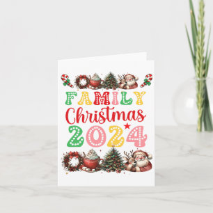 Family Christmas 2024 Matching Family Christmas Xm Card