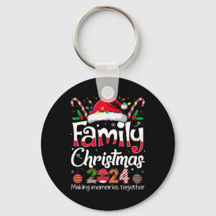 Family Christmas 2024 Matching Outfit Xmas Squad S Keychain