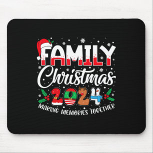 Family Christmas 2024 Matching Outfit Xmas Squad S Mouse Pad