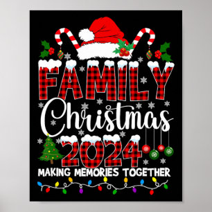 Family Christmas 2024 Matching Outfit Xmas Squad S Poster
